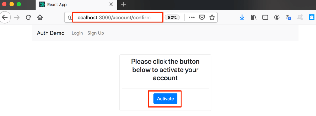 django-react-activate-account